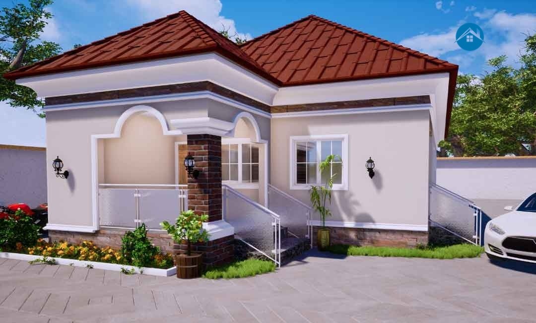 house on half plot
