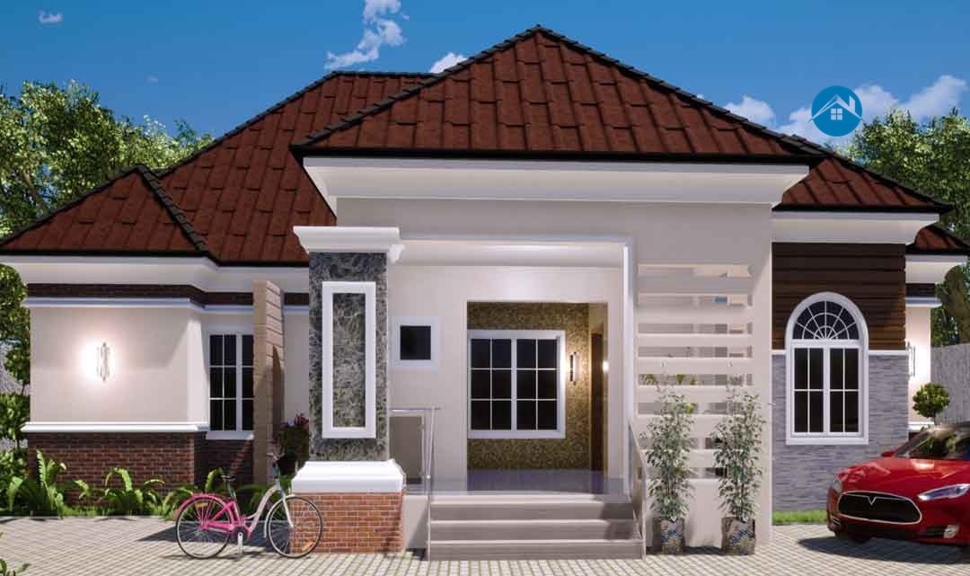 standard 3 bedroom flat plan