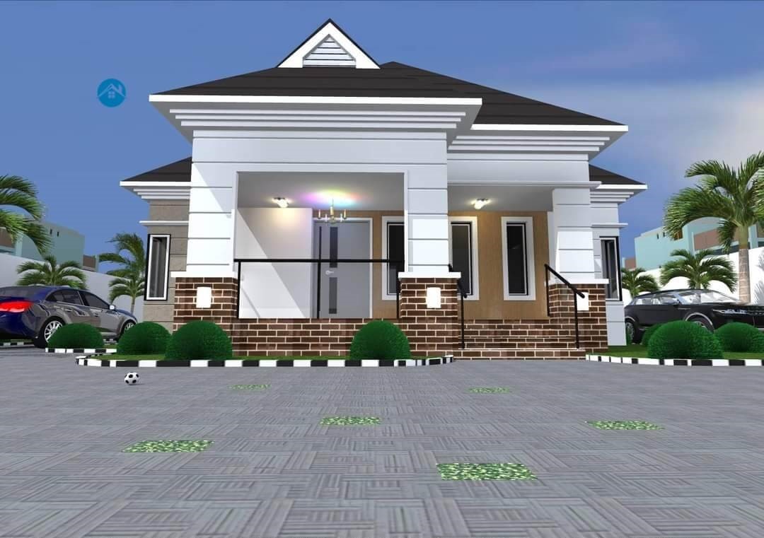 3 bedroom flat building plan