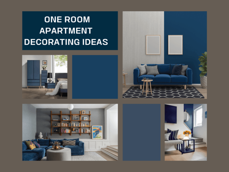 one room studio apartment decorating ideas